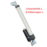 DC Wasserdicht Elektrischer Linearantrieb 3500N Hub 300 mm (Modell: 0041938)