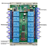 Lange Reichweite 5km 12 Wege DC 12V 24V Funkschalter Mit Fernbedienung (Modell: 0020033)