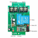 30A Fernbedienung Schalter 1 Kanal DC 8V~80V Eingang Ausgang (Modell: 0020435)