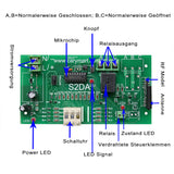 1 Kanal DC 10A Zeitverzögerung Funkschalter mit Fernbedienung (Modell: 0020349)