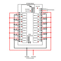 Lange Reichweite 5km 12 Wege DC 12V 24V Funkschalter Mit Fernbedienung (Modell: 0020033)