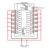 Lange Reichweite 5km 12 Wege DC 12V 24V Funkschalter Mit Fernbedienung (Modell: 0020033)