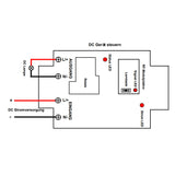 30A Fernbedienung Schalter 1 Kanal DC 8V~80V Eingang Ausgang (Modell: 0020435)