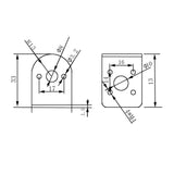 25mm Hoch Drehmoment Getriebemotor 12V Motor Drehzahl Optionale (Artikelnummer: 0041311)