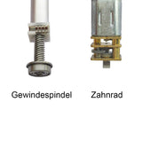 Mini Elektrischer Linearantrieb 6V 12V 24V Hub 50 mm (Modell: 0041746)