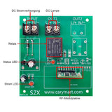 6V 9V 12V 24V Funkschalter 1 Kanal DC Eingang Ausgang 10A (Modell: 0020490)