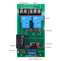 1 Weg 230V 30A Fernbedienung Funkschalter Set Für AC Elektro Motor (Modell: 0020133)