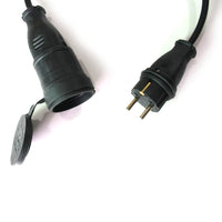 230V 16A Wasserdicht EU Außensteckdose und Stecker