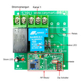 AC 230V Funkschalter Empfänger 1 Kanal 30A Relais Ausgang (Modell:(Modell: 0020091)