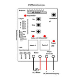 1 Kanal DC 12V 24V 10A Fernbedienung Funkschalter oder funk empfänger