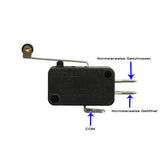 Mikro Mechanischer Endschalter mit Rollenhebel Grenztaster für Linearantriebe (Modell: 0010013)