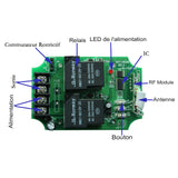 2 Kanal DC 12V 24V Motor Linearantrieb Kontroller mit Fernbedienung (Modell: 0020604)