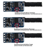 1 Kanal DC 4V~12V 1A Mini Funk Lichtschalter mit Fernbedienung (Modell: 0020641)