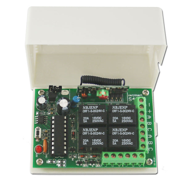 VOTRONIC Schalter- und Sicherungspanel 4 S - mit 4 Schalterwippen - 12V  oder 24V